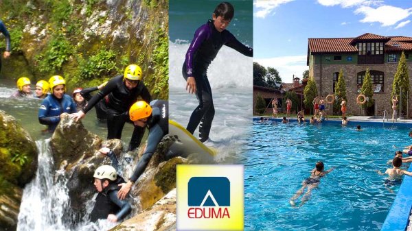 Campamento de verano multiaventura en Asturias